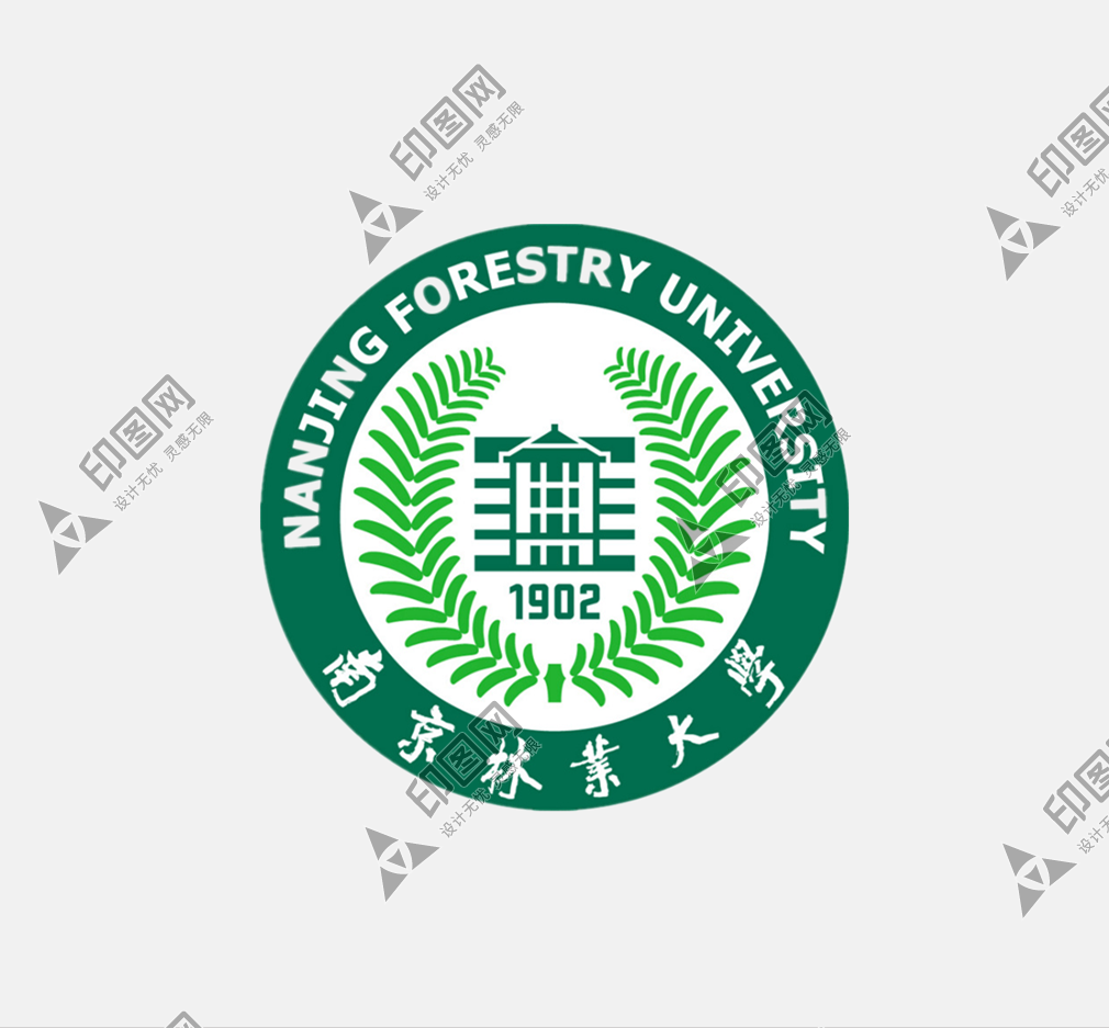 南京林业大学logo