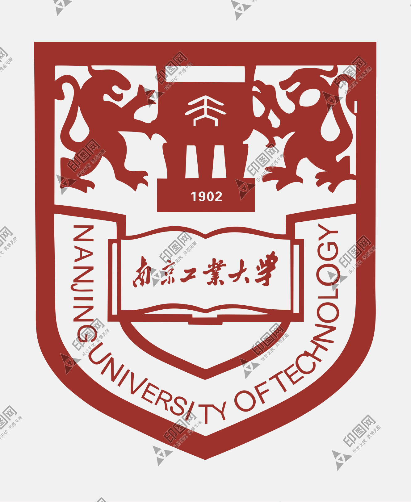 南京工业大学logo