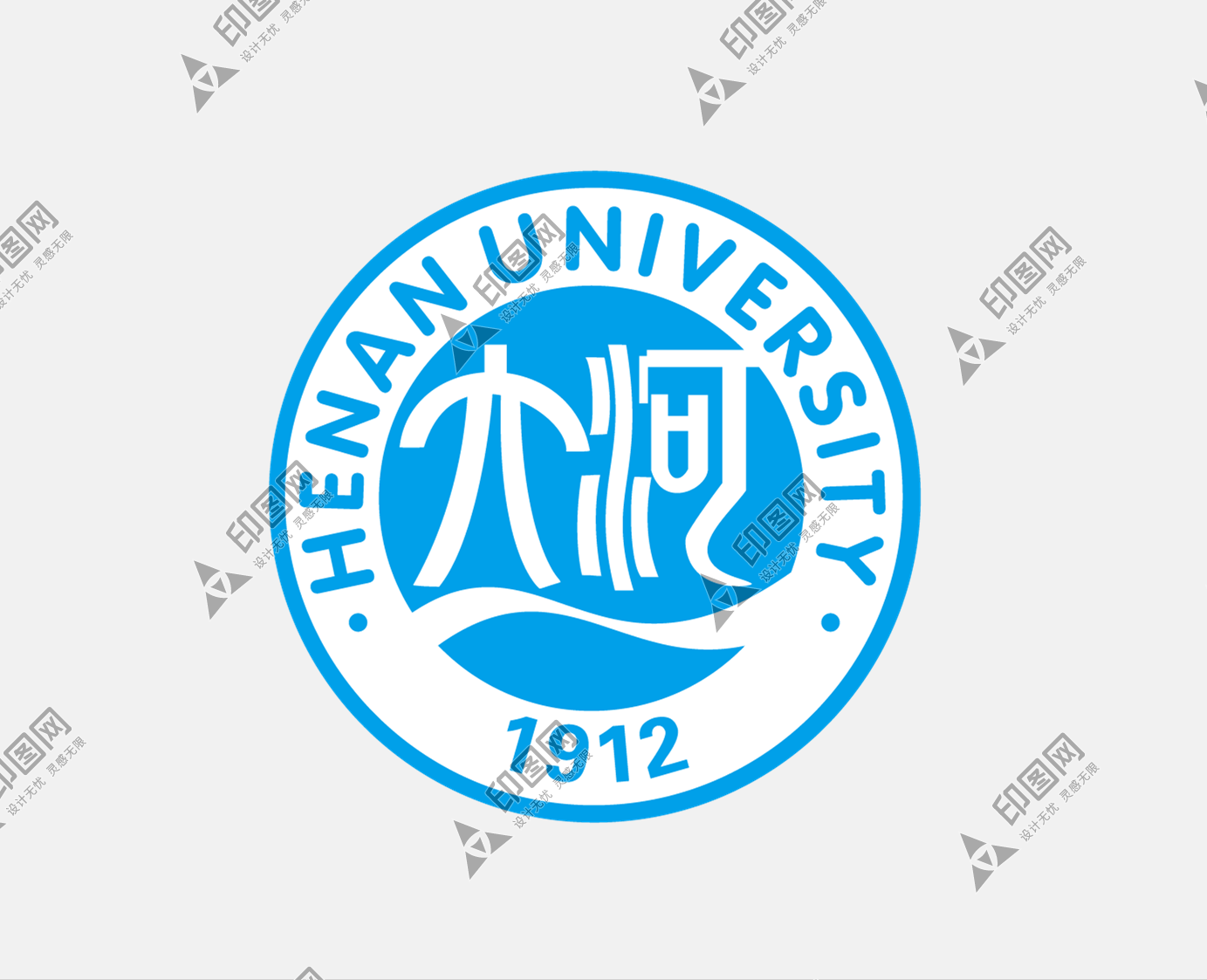 河南大学logo