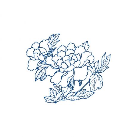 古代青花瓷花紋