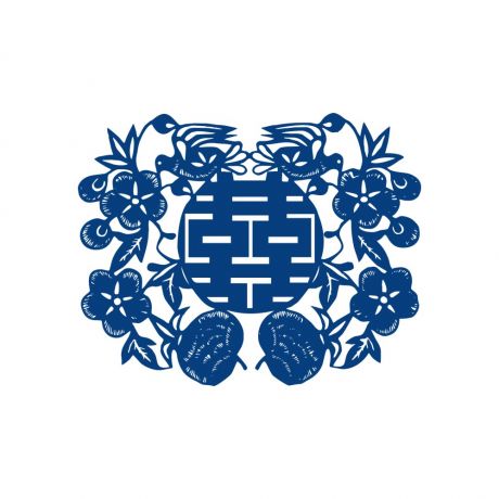 古代青花瓷花紋