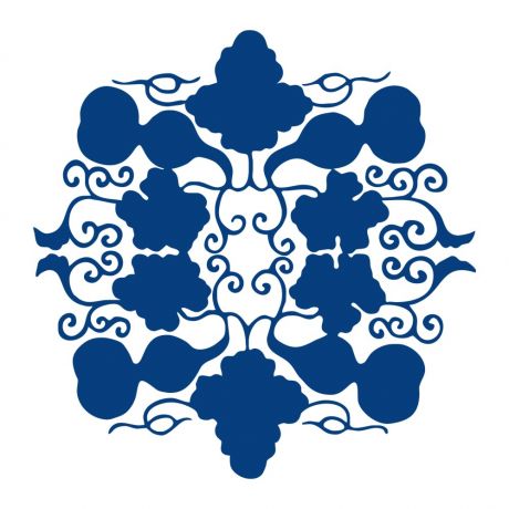 古代青花瓷花紋