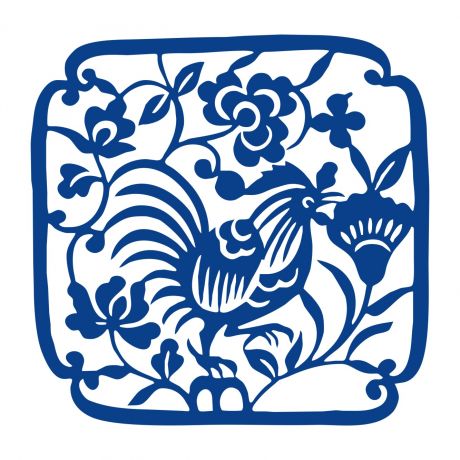 古代青花瓷花紋