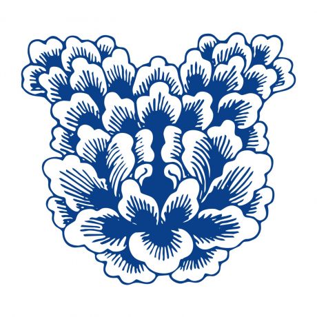 古代青花瓷花紋