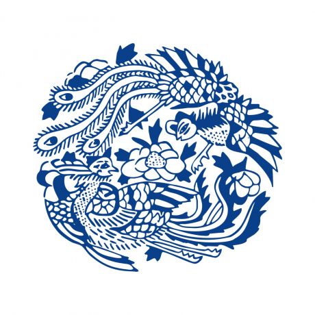 古代青花瓷花紋