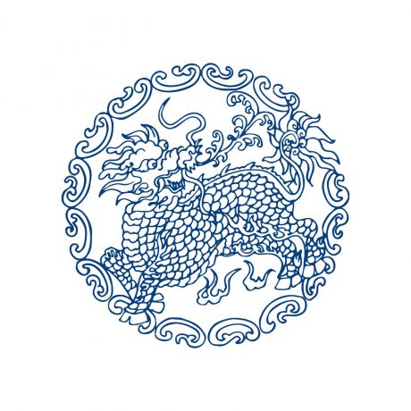 古代青花瓷花紋