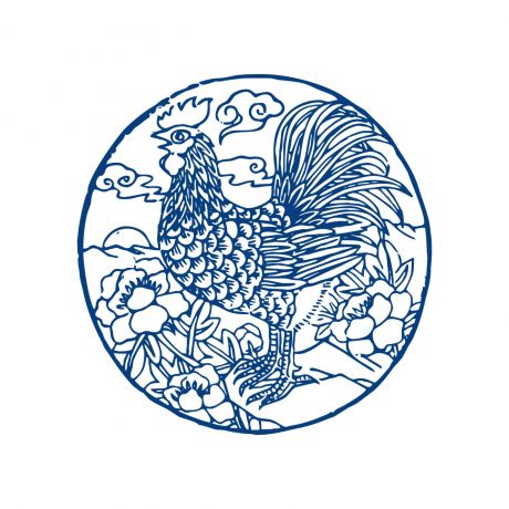 古代青花瓷花紋