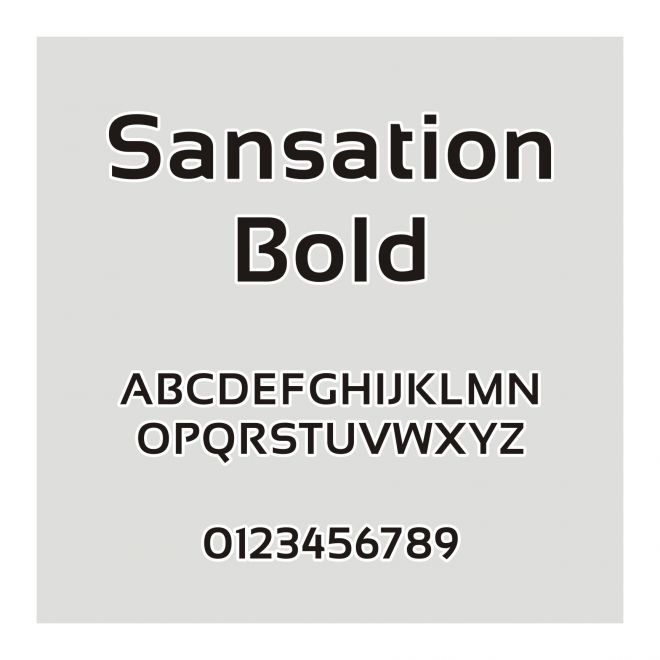 Sansation Bold