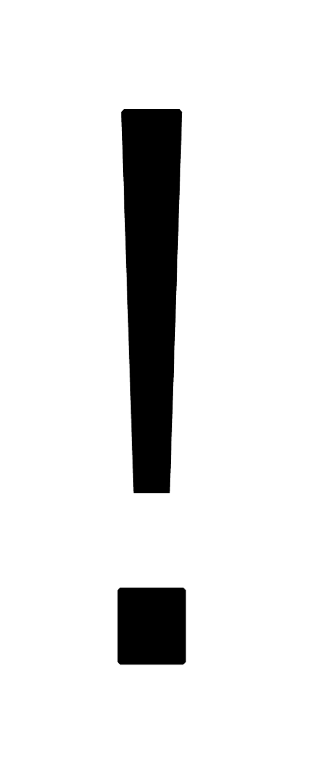 符號_標點符號_感嘆號_exclamation_mark