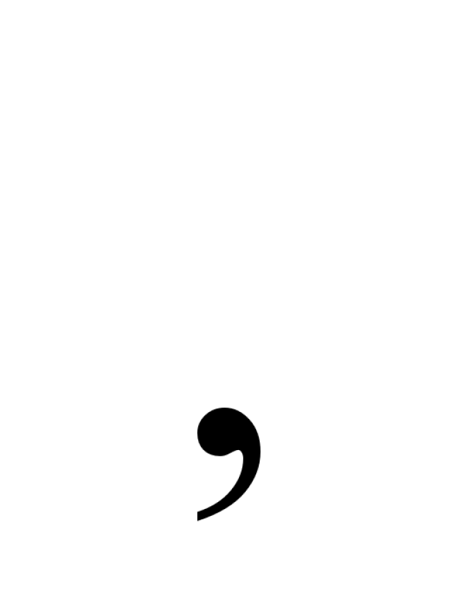 逗號_符號_標(biāo)點符號_comma