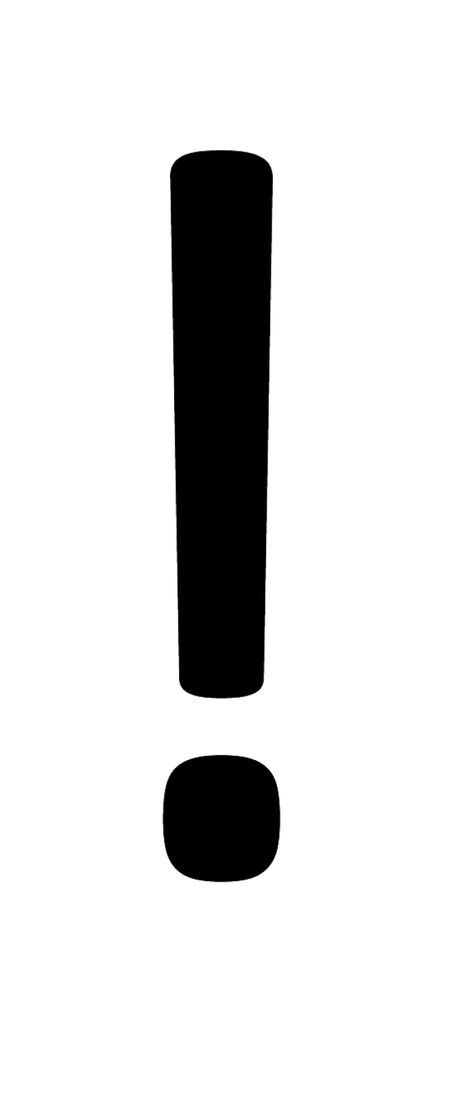 符號_標點符號_感嘆號_exclamation_mark