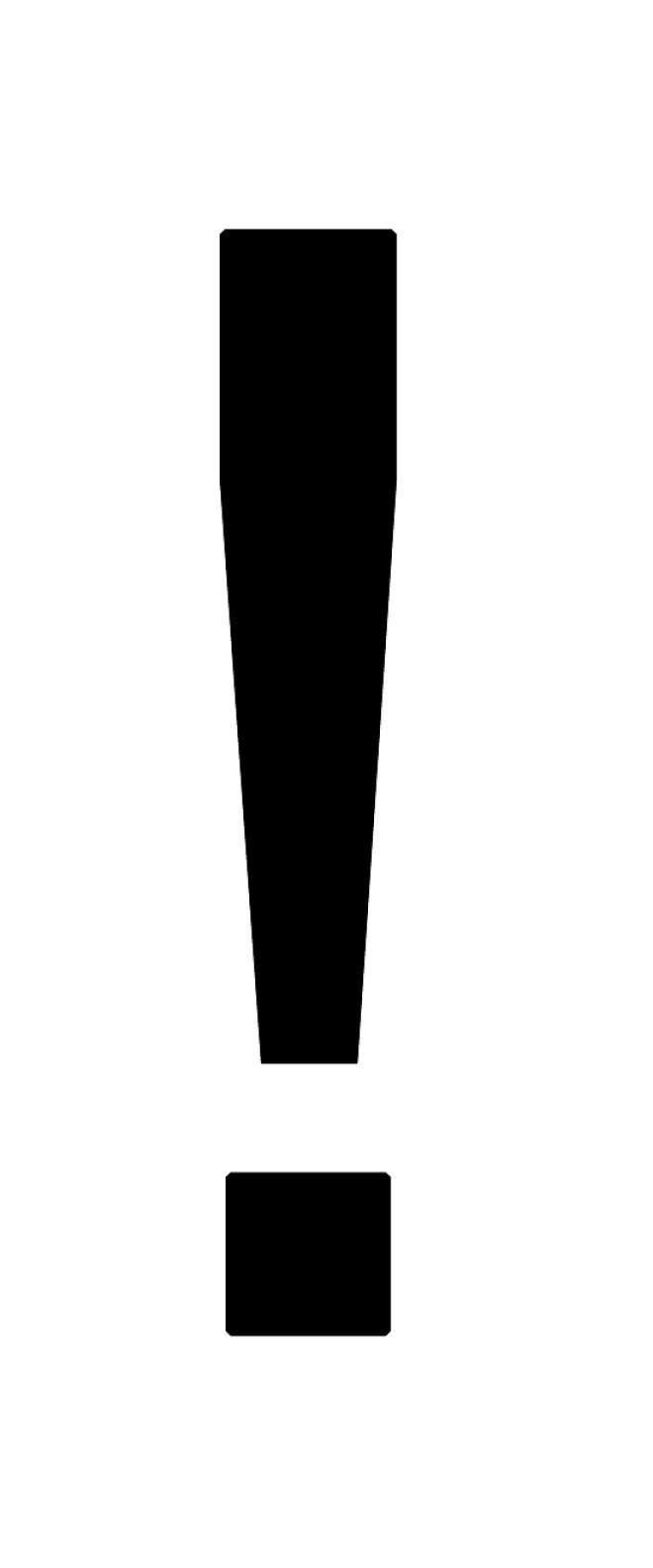 符號_標點符號_感嘆號_exclamation_mark