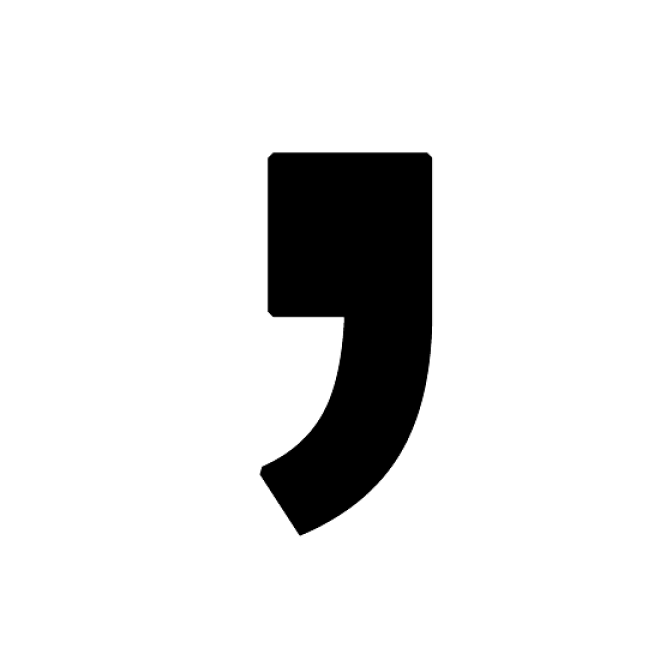 逗號_符號_標(biāo)點符號_comma