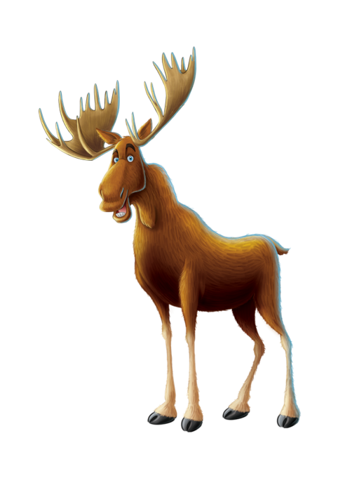 麋鹿_駝鹿_罕達犴_moose_moose