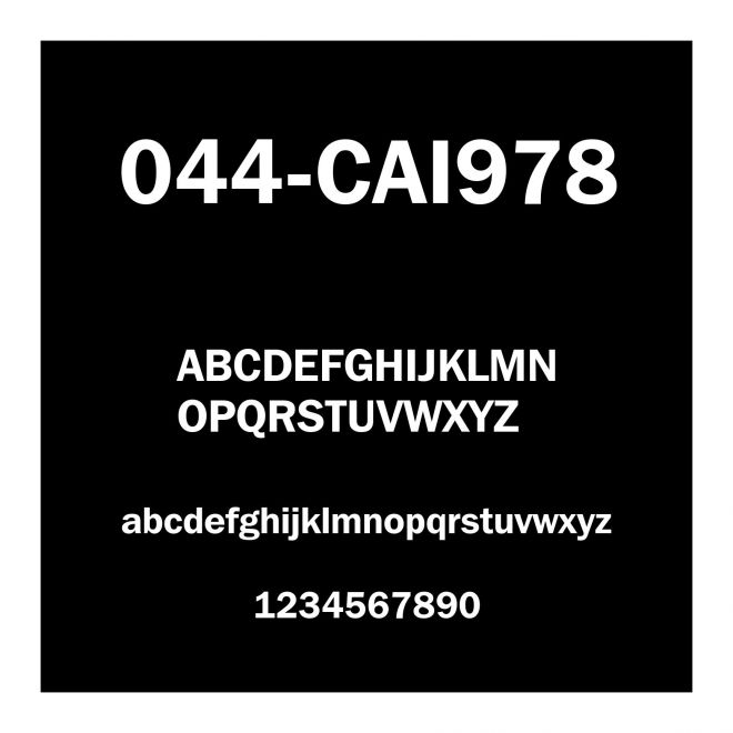 044-CAI978