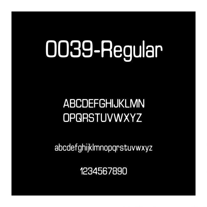 0039-Regular