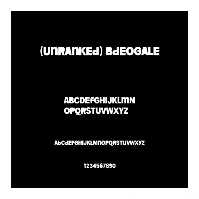 (Unranked)Bdeogale