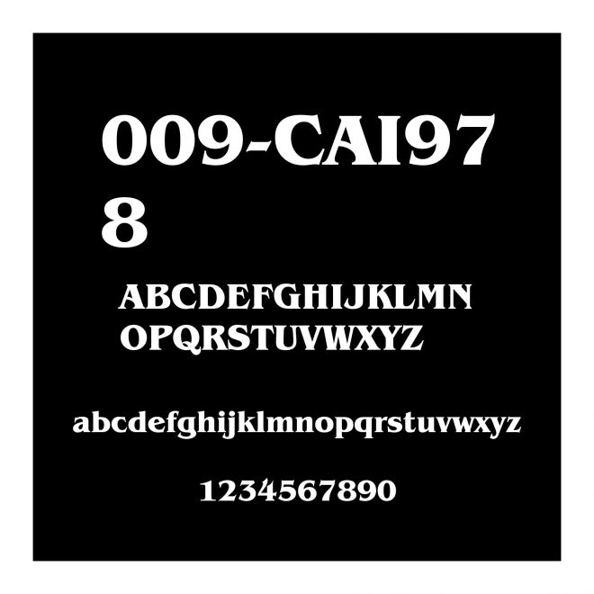 009-CAI978