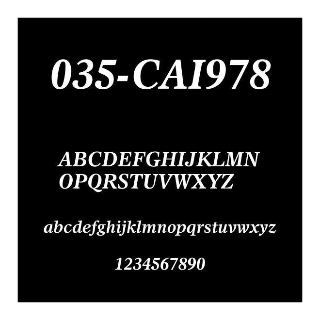 035-CAI978