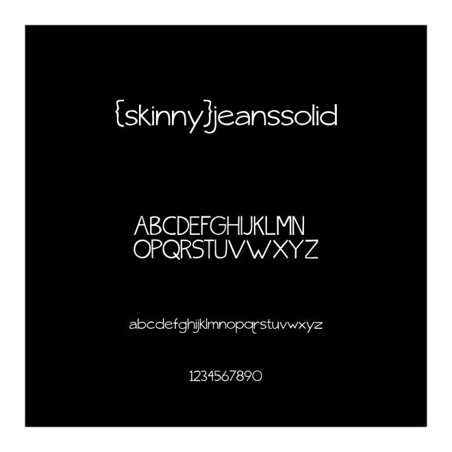 {skinny}jeanssolid