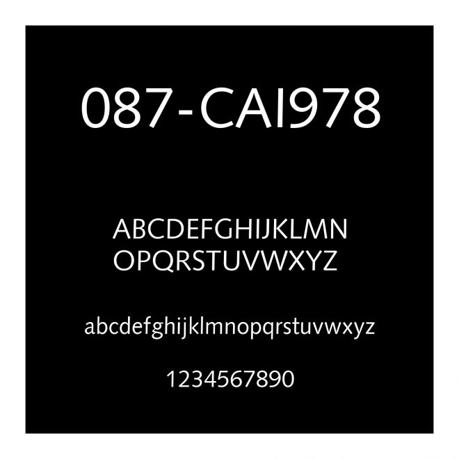 087-CAI978