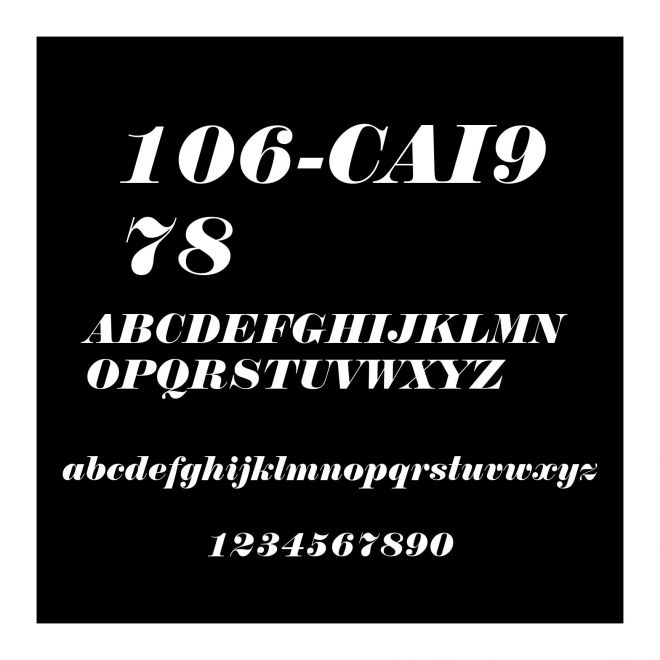 106-CAI978