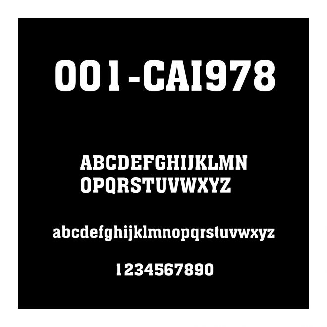 001-CAI978