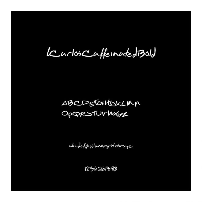 !CarlosCaffeinatedBold