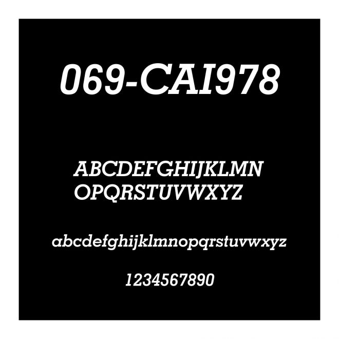 069-CAI978