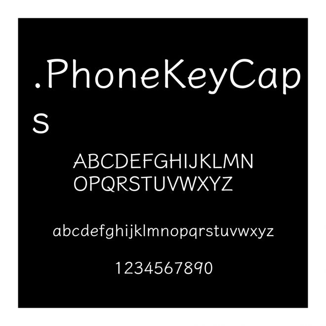 .PhoneKeyCaps