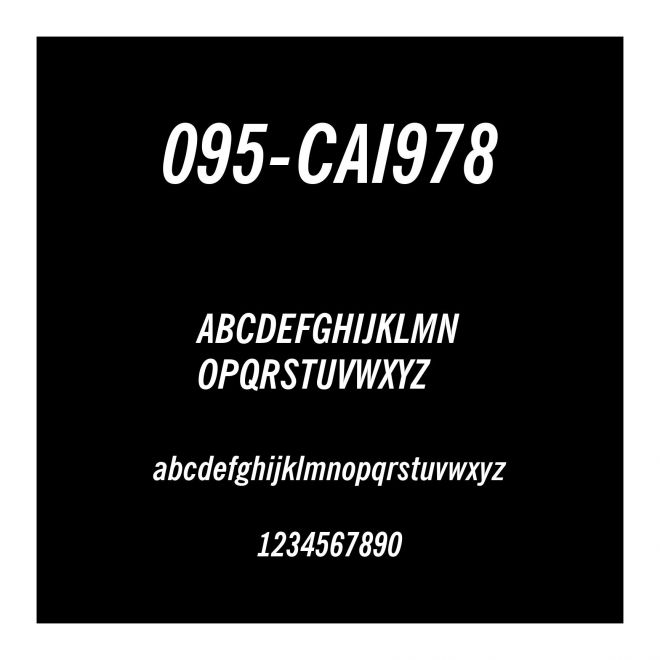 095-CAI978