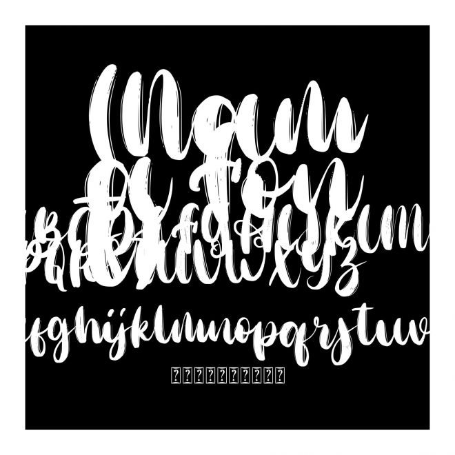 (Nama Font)