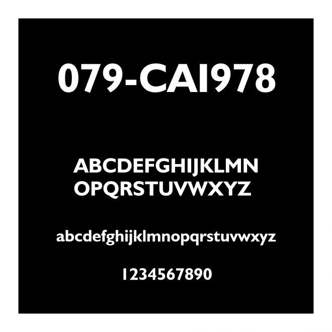079-CAI978