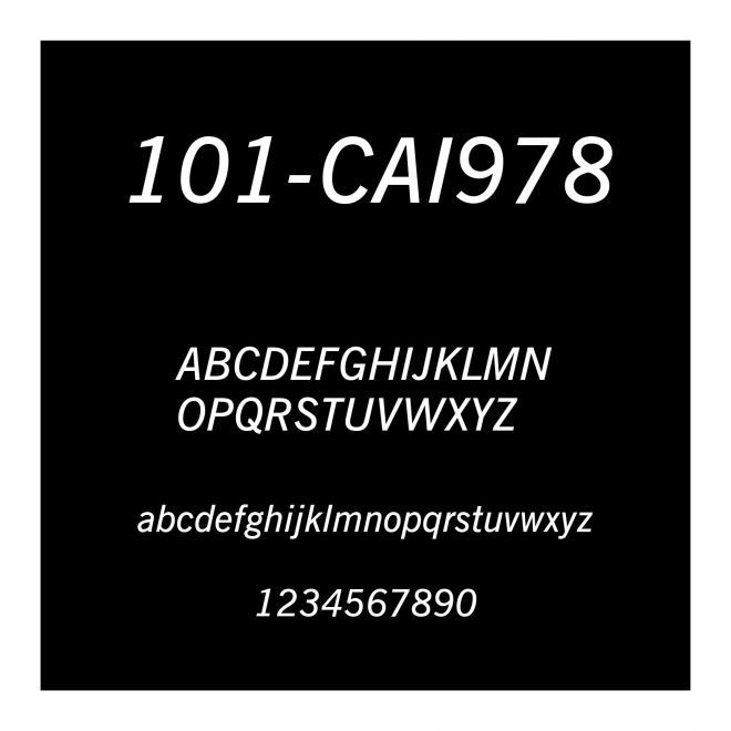 101-CAI978
