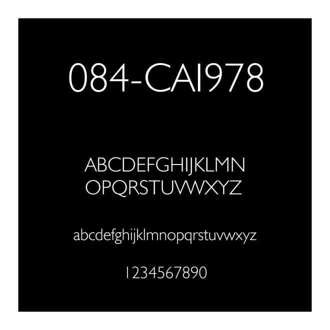 084-CAI978