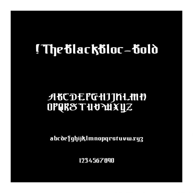 !TheBlackBloc-Bold