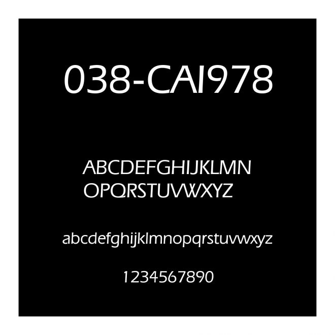 038-CAI978
