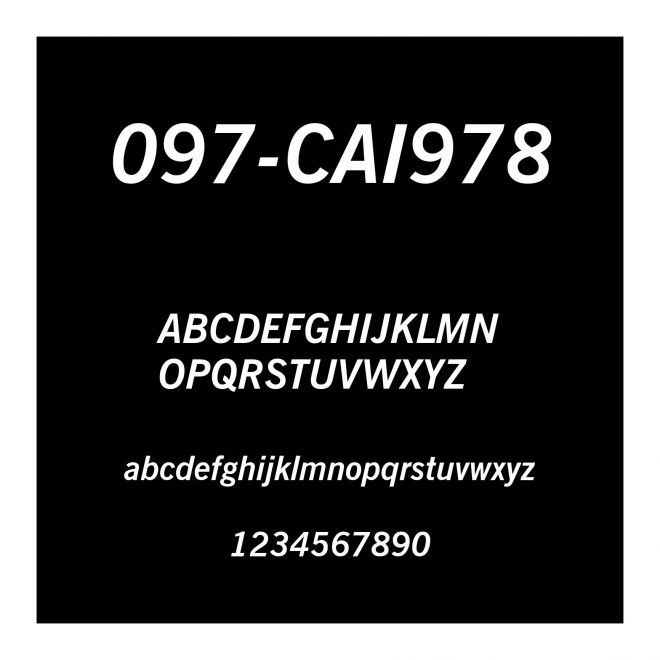 097-CAI978