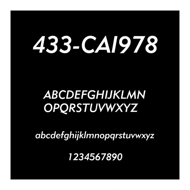 433-CAI978