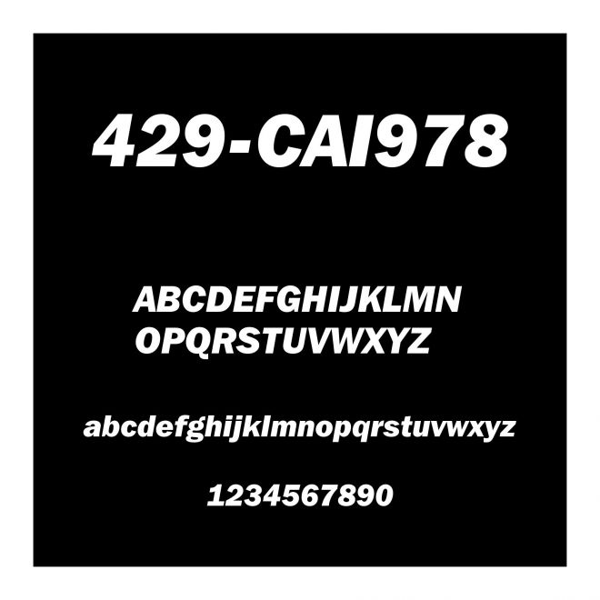 429-CAI978