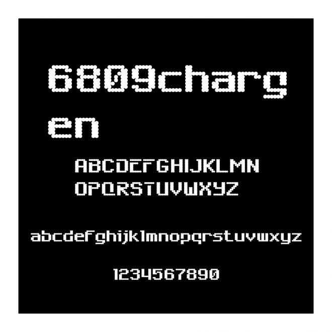 6809chargen