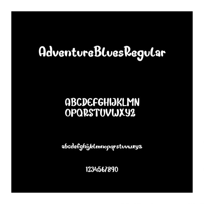 AdventureBluesRegular