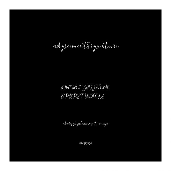 aAgreementSignature