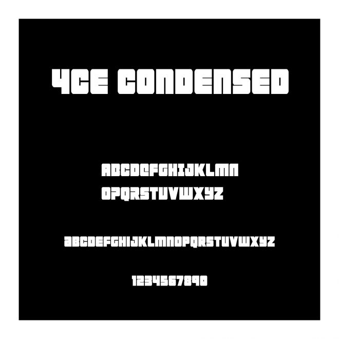 4ce Condensed