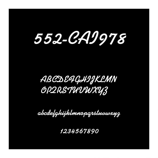 552-CAI978