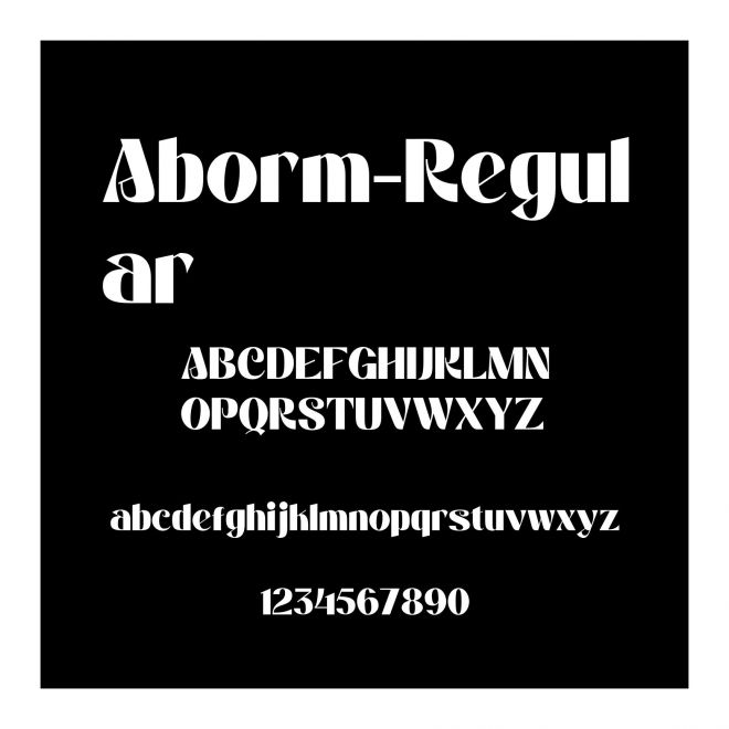 Aborm-Regular
