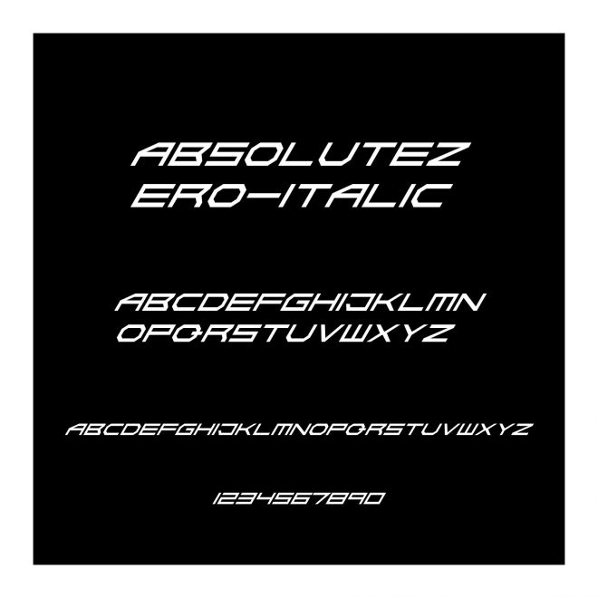 AbsoluteZero-Italic