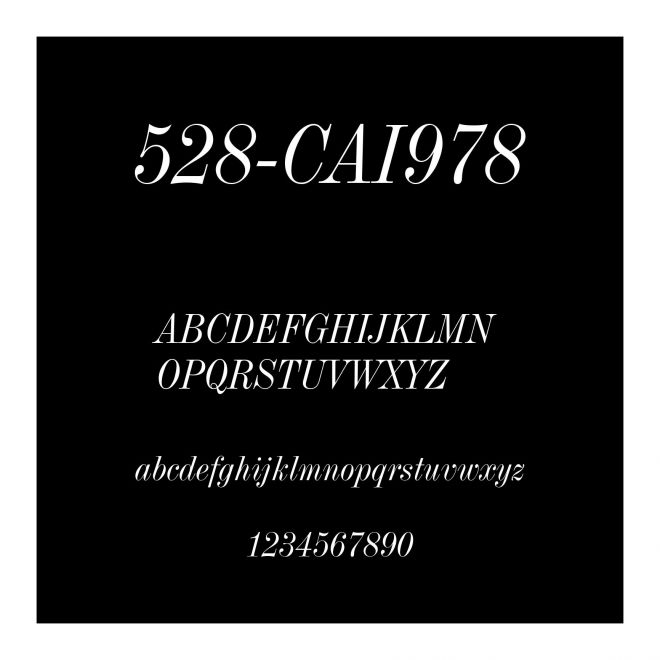 528-CAI978