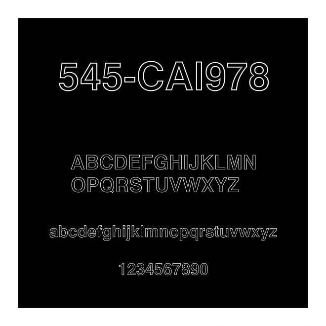 545-CAI978