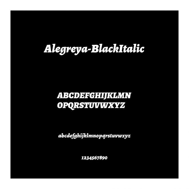 Alegreya-BlackItalic